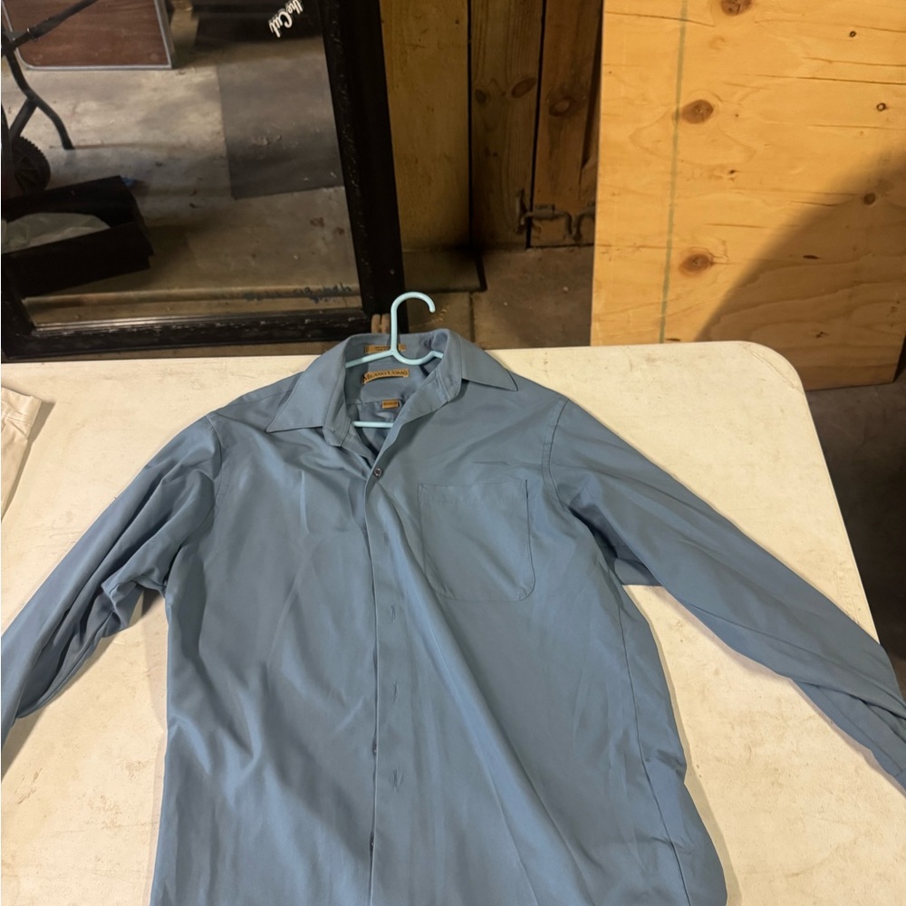 Milano Blue Lightweight Shirt Jacket